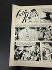 Captain Kate Original Sunday Strip Art Oct 4 1970 Skelly King Features Harlequin