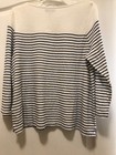 Charter Club Luxury Boatneck Linen Top Size L