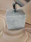 Mid Century Neal Small For Koch   Lowy Brass   Marble Swivel Shelf Lamp Htf