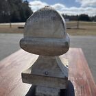 Vintage Weathered Wooden Finial Shabby Chic