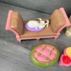 Fisher Price Loving Family Accessories Fireplace Baby Table Cats Chairs Desserts