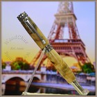 Pen Handmade Writing Ball Point Fountain Buckeye Burl Wood Pens Video 1549a