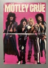 1980   s M  tley Cr  e Folded Poster Lot  4 