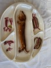 Vtg Big Hot Dog Daschund Platter Lane   Co 1958 Twin Peaks Prop Anthropomorphic