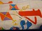 Vintage Sesame Street Comforter Blanket Number Big Bird Cookie Monster