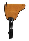Horse Neoprene Anti-slip Suede Leather Bareback Saddle Pad Black 39lw01