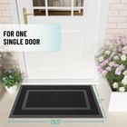 Front Door Mat Entrance Floor Rug Doormat Non-slip Mat Indoor Outdoor Waterproof