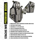 Blackhawkstache Iwb Glock 43 Prem Kit Bk Glock 43 43x hellcat 416168bk
