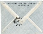 Angola Sc c232  c24-lobito-12 jan jul 1950-air Mail-to Occupied Germany-scarce
