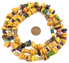 Authentic Handmade Mixed Ghana Powder-glass African Trade Beads