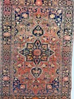 Vintage Fabulous Hand Knotted Oriental Wool Rug Carpet 141x100 Cm