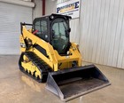 2015 Caterpillar 259d Standard Flow Cab Track Skid Steer Loader