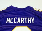 Jj Mccarthy Minnesota Vikings Rookie Autographed Signed Jersey Beckett Certified