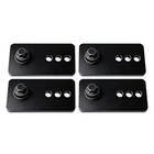Aerospace-grade Aluminum Seat Relocation Brackets Kit For 1967-2002