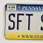 2004 Pennsylvania Vanity License Plate      Original Pa Tag Sft Snds - Soft Sands