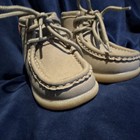 Morendl Baby   s First Walking Shoes Toddler Non-slip Lace-up Dress Shoes 6-9 Mths