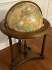 Vintage Replogle  heirloom Series  16  Illuminated Floor Stand Globe     Light Up