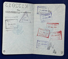 Vintage 1969 Green Us United States Passport  c 