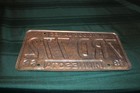 1968 Minnesota License Plate Tag   7rd 772  Vg Condition