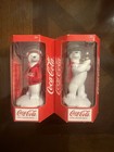 Coca-cola Winter Collectible Figures Polar Bear Shades Figurine Set New