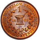  1860 s  New York City Ny-630-k-2a  r-4  T Brimelow Merchant Token