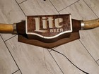 Miller Lite Beer Longhorn Bull Horns Light Sign 6 Feet Wide Vintage 