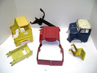 Lot Of Vintage  Pressed Steel Tonka  marx Etc  Parts Lot