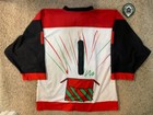 Kansas City Blades  Christmas Jersey   1   Ot Knit  Sz  58g  Ahl