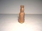 Vintage Antique Celluloid Easter Bunny Rabbit Hollow With Rattlers Usa   