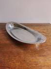 Vintage Farber Bros Krome-kraft New York n y  Bread serving Tray 12 In