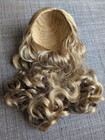 Truly Me 125 Wig Only E Blonde Curly Hair American Girl Doll Custom Replacement 
