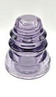 Whitall Tatum Co  No  1 Purple Glass Insulator     Usa 31     Circa 1920   1938