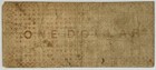 1861  1 State Of North Carolina     Civil War Treasury Note      Cr-32