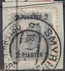 Austria Levante     Smyrna Cancel  2 Stamps