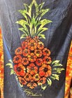 Nwot Tommy Bahama Oversized Beach Towel Hibiscus Flower Pineapple Tropical 40x70