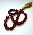 14 5 Grams Antique Bakelite Rosary Prayer Beads Marbled 