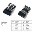 Us Tpm2 0_s 12pin-1 Module Slb9665 For Gigabyte Motherboard Z370m Ds3h z370m D3h