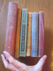 Lot Of 6 Antique   Vintage School Textbooks 1904 1940s California State Series
