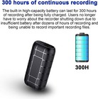 2000 Hrs Mini Voice Activated Recorder Digital Audio Magnetic Mp3 Player Usb