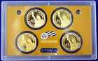 2007 U s  Mint Presidential 1  Dollar Coin Proof Set Complete With Box   Coa 