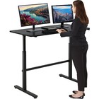 Standing Desk Converter Height Adjustable Desk Computer Workstation  Desk  Black