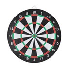 17   Dart Board Dartboard Set Sports Game Sisal Bristle With 6 Steeltip Darts