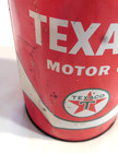 Vintage Original Nos Texaco Motor Oil Can Quart Full  rare Red Color Variant