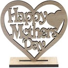 Binaryabc Happy Mother s Day Wooden Ornament mother  S Day Decorative Craft 