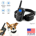 Dog Pet Electric Shock Training Collar Waterproof Rechargeable Remote 330yard