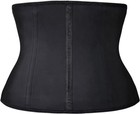 Waist Trainer Corset For Women Tummy Control Sauna Belt Body Shaper Black