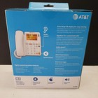 At t Cl4940 Corded Phone System With Answering Machine Large Buttons Backlit New