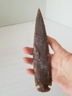 Arrowhead Flint 7 3  Spearhead Spear Point Knife Blade Nice Point Display Crafts