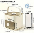 1 Pc Double-layer 48 Cube Ice Tray  Freezer Safe Mold For Home office - New