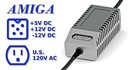 Amiga 500 Psu Modern Gray Us - Amiga 500 Power Supply  Us Plug